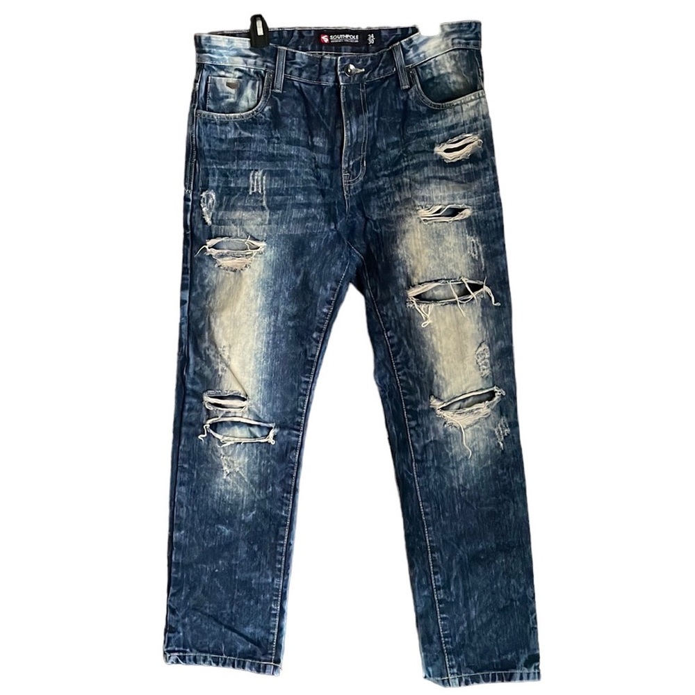 South Pole Distressed Jeans W34 L30